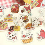 Flake stickers - Welcome Meow! - Shironeko