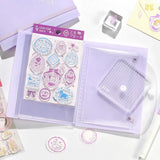 Förvaringsmapp BGM Clear stamps - Lilac