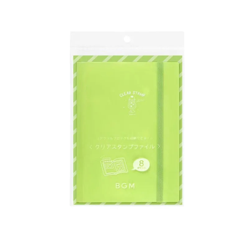 Förvaringsmapp BGM Clear stamps - Melon