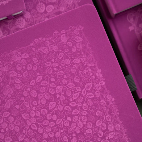 Dotted Notebook - A5 - Berries & Vines