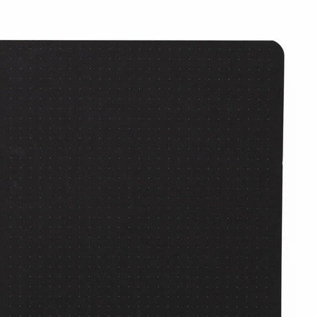 Dotted Notebook - Black Dot Grid - B5 - Apothecary Shelf