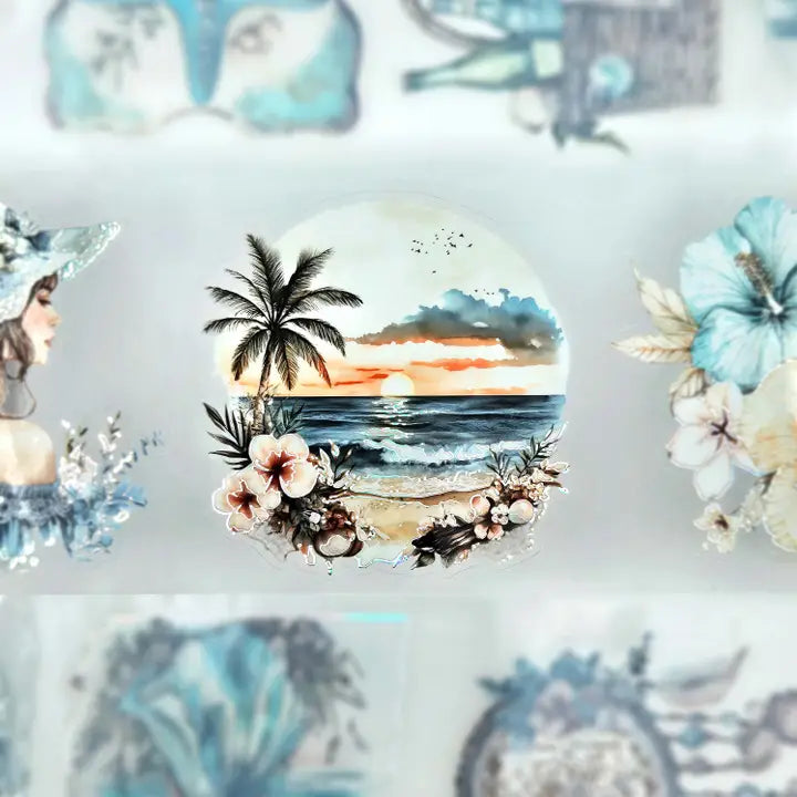 Pet Tape Pre-cut - MIC - Boho Beach 70 mm