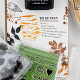 Clear Stamp Set - Book Tracker