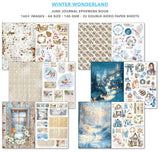 Junk Journal &amp; Ephemera book - Winter Wonderland
