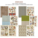 Junk Journal & Ephemera book - Sports Days