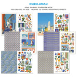 Junk Journal & Ephemera book - Riviera Dream