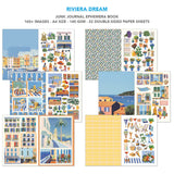 Junk Journal & Ephemera book - Riviera Dream