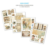 Junk Journal & Ephemera book - Asia Diary