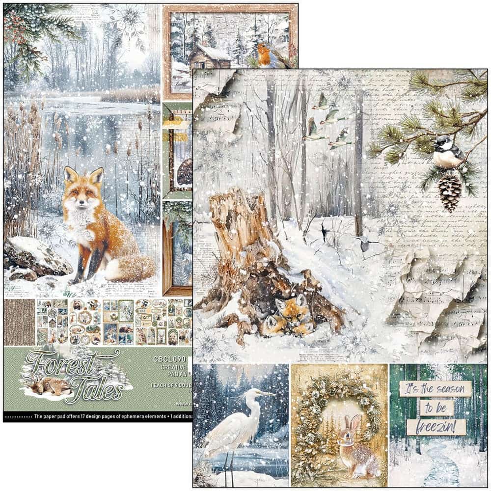 Creative Pad 9-pack - Forest Tales