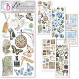Art stickers 5-pack - Eastern Journey
