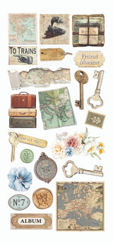 Art stickers 5-pack - Eastern Journey