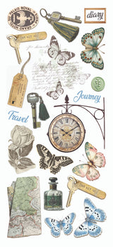 Art stickers 5-pack - Eastern Journey