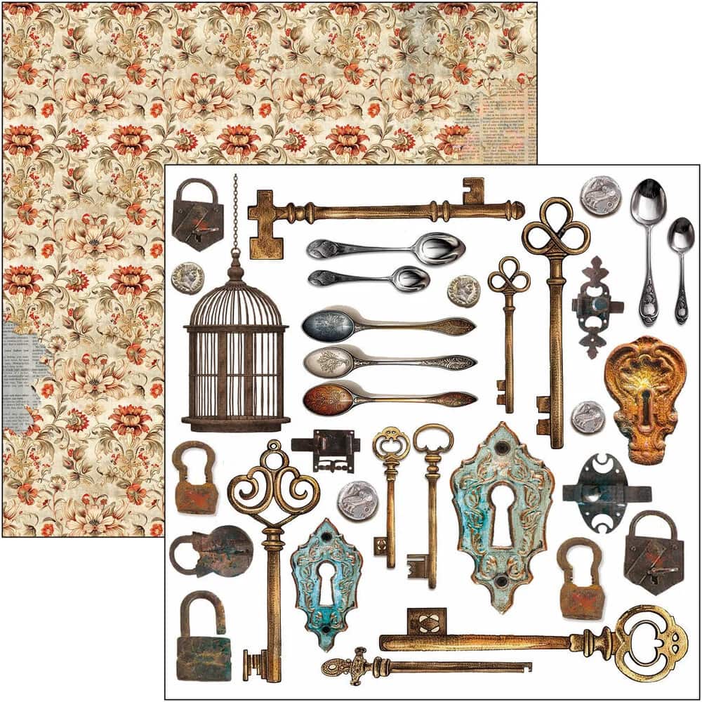 Fussy Cut Pad 24-pack - Cabinet of curiosities