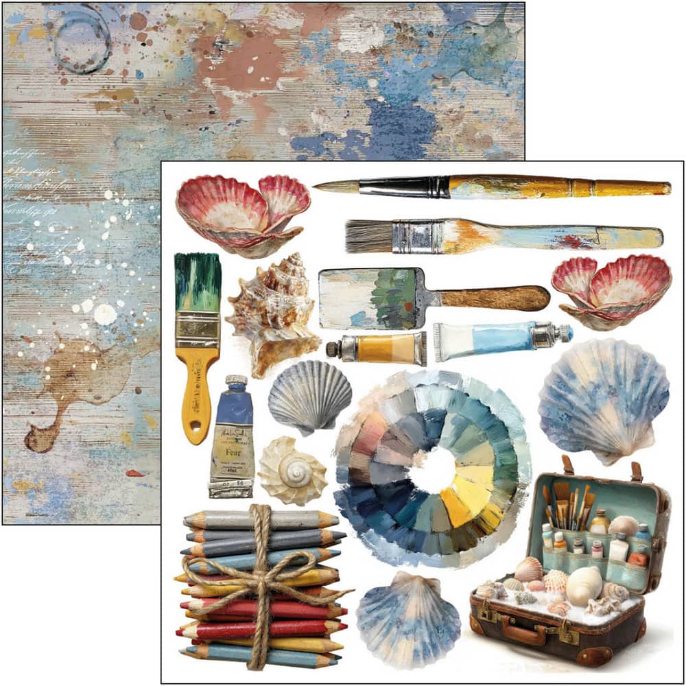 Fussy Cut Pad 24-pack - An artist journey