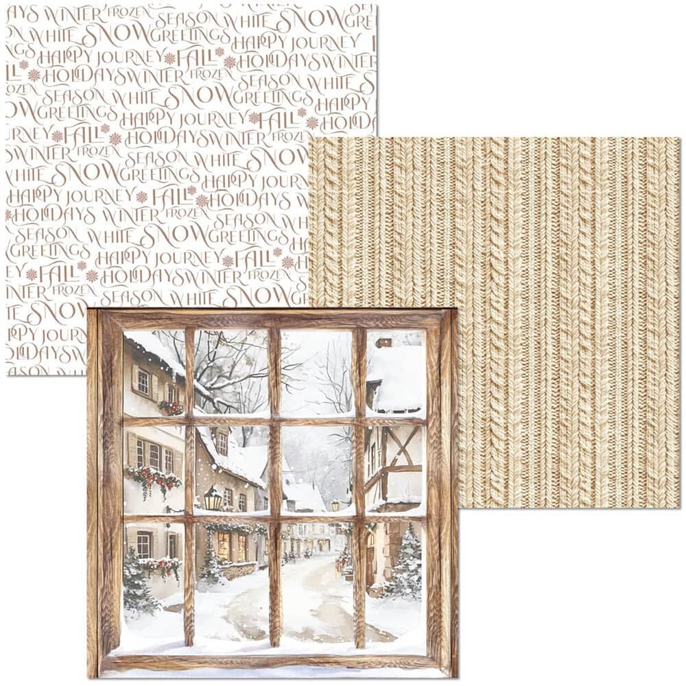 Deluxe &amp; Vellum Dual pack 15 x 15 cm - 6-pack Winter Season