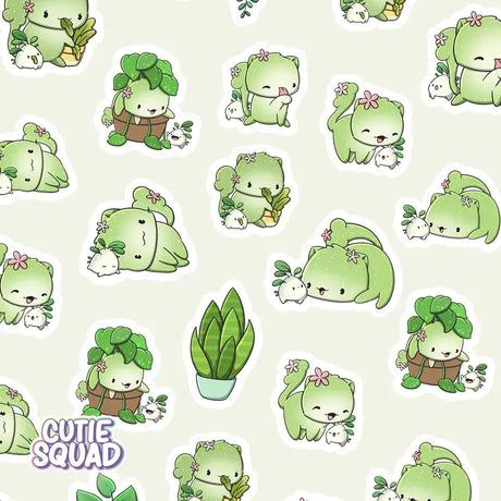 Stickersheet CutieSquad - Lily & Ruu
