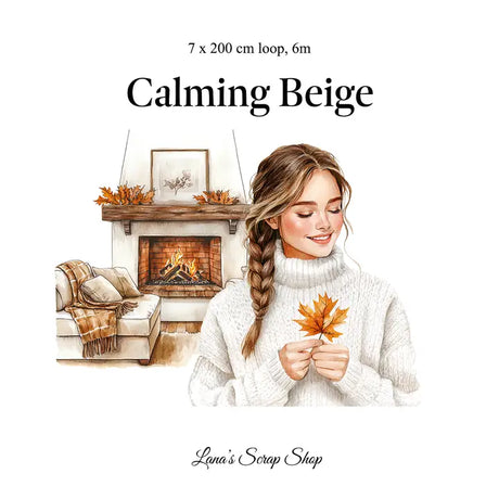 Pet Tape - Lana - 70 mm - Calming Beige