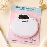 Sticky Notes - Mocha cat - Insert coffee to begin...