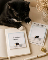 Sticky Notes - Mocha cat - Coworker