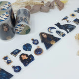 Sticker Pet Tape - Pre-cut - Celestial Keepers - 74 mm