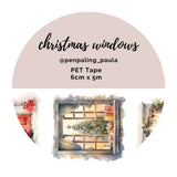 Pre-cut PET Tape - Penpaling Paula - Christmas Windows