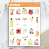 Stickers - Penpaling Paula - Cocktails