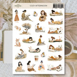 Stickers Plan & Plot Studio Vinyl - Cozy Afternoon