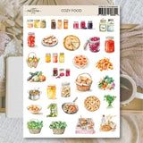 Stickers Plan & Plot Studio Vinyl - Cozy Food