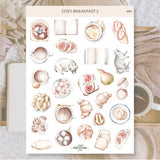 Stickers Plan & Plot Studio Vinyl - Cozy Breakfast 2