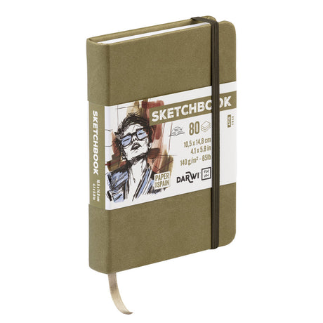 Sketchbook A6 - Khaki