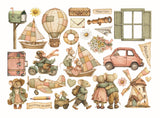 Die cuts - Adhesive - Cozy Family