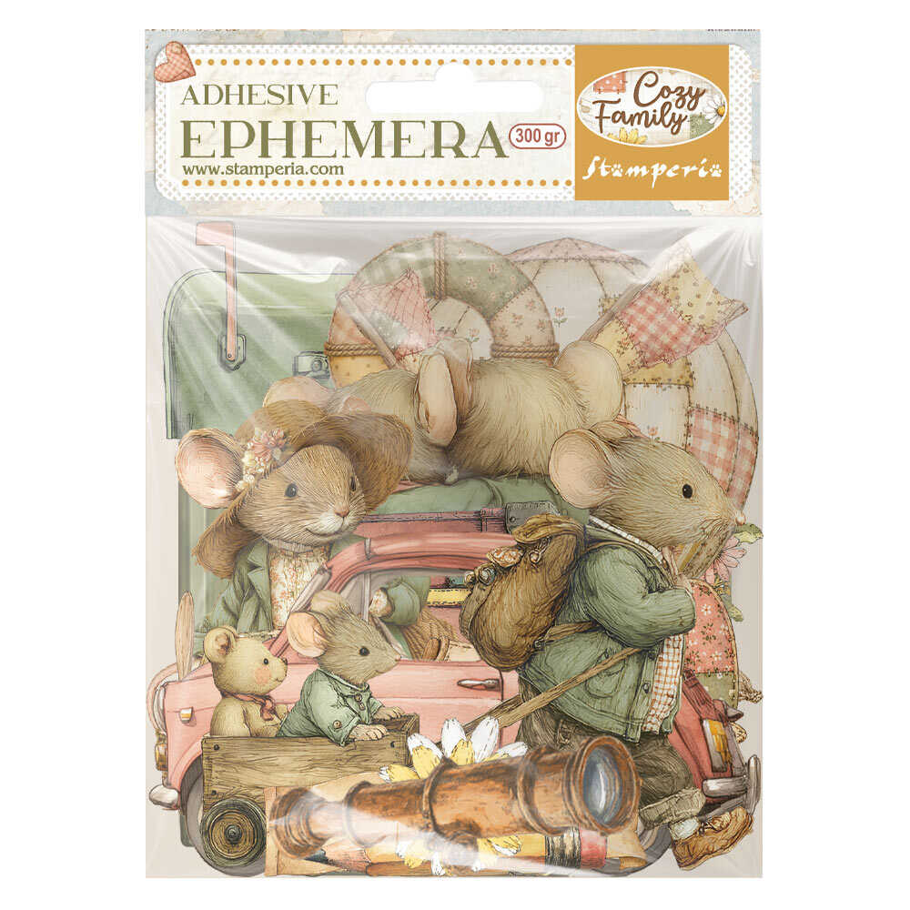 Die cuts - Adhesive - Cozy Family
