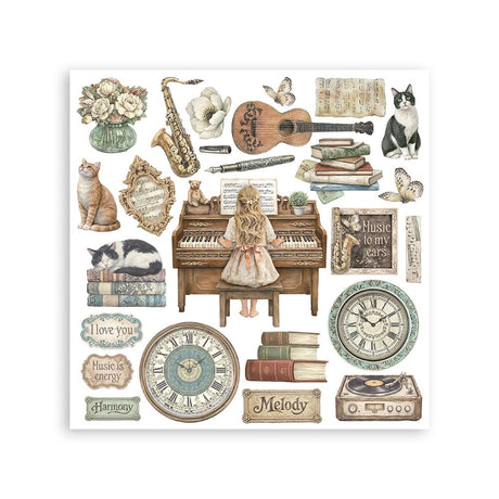 Rub-On Kit 15,5 x 15,5 cm - Symphony