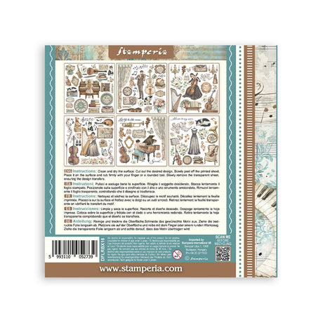 Rub-On Kit 15,5 x 15,5 cm - Symphony