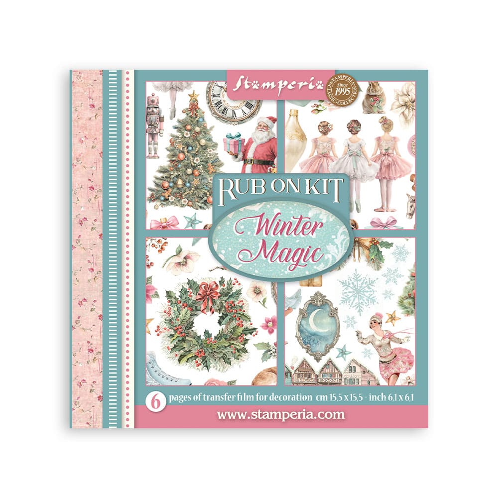 Rub-On Kit 15.5 x 15.5 cm - Winter Magic