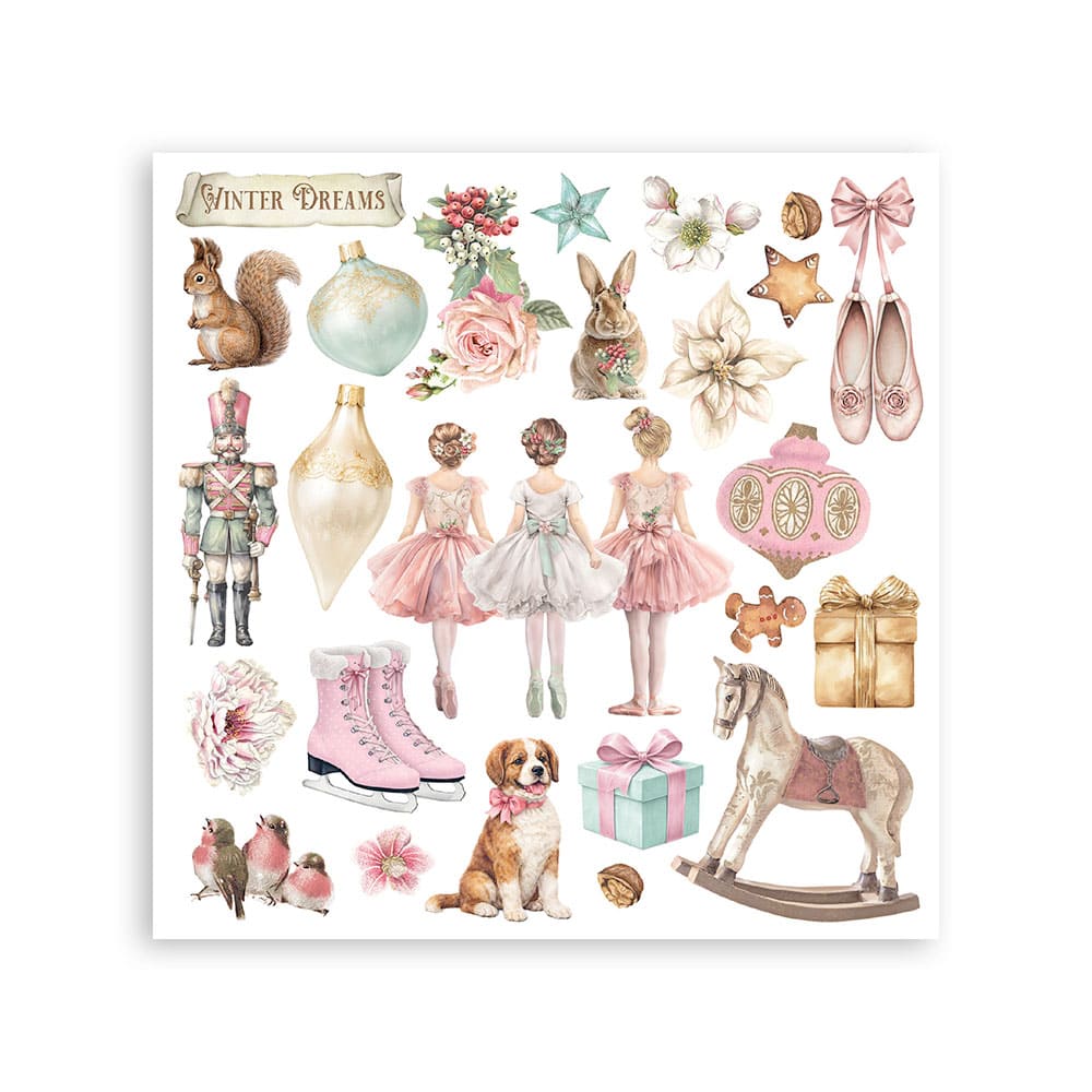 Rub-On Kit 15.5 x 15.5 cm - Winter Magic