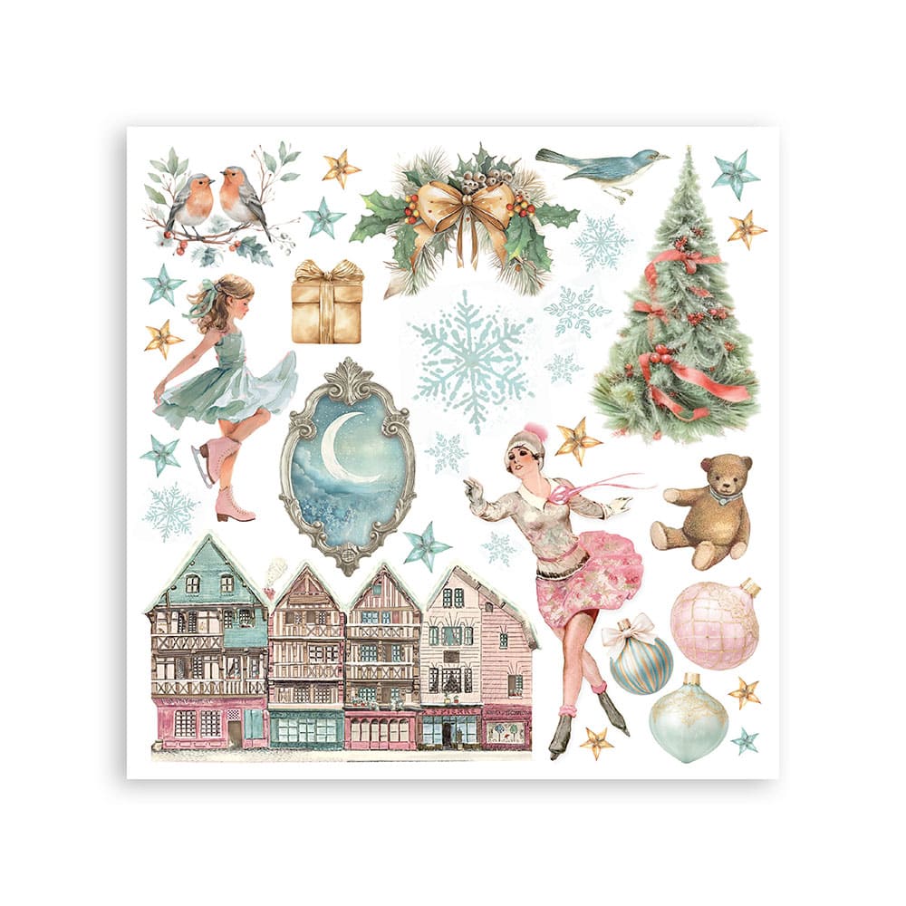 Rub-On Kit 15.5 x 15.5 cm - Winter Magic