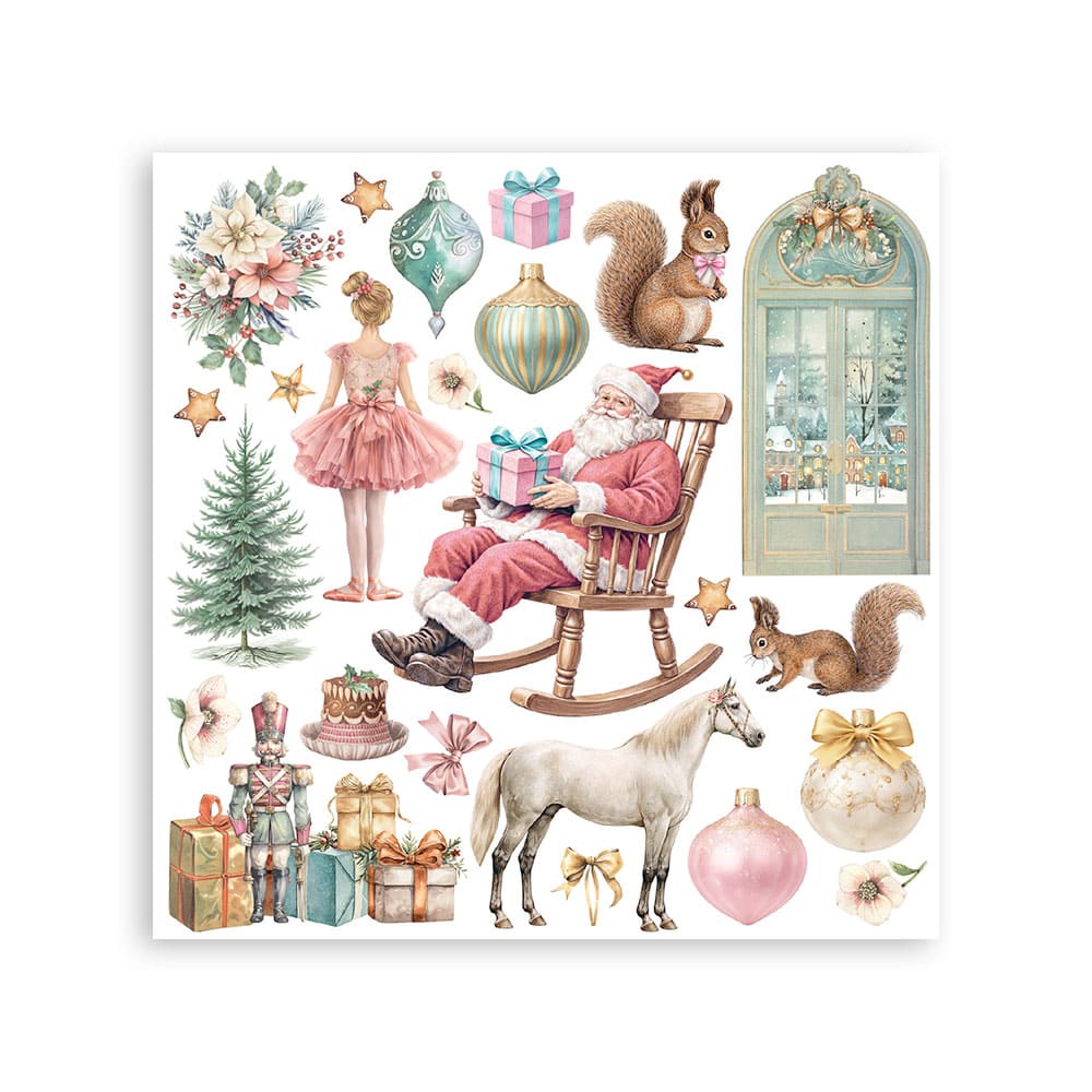 Rub-On Kit 15.5 x 15.5 cm - Winter Magic