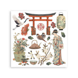 Rub-On Kit 15,5 x 15,5 cm - Oriental garden