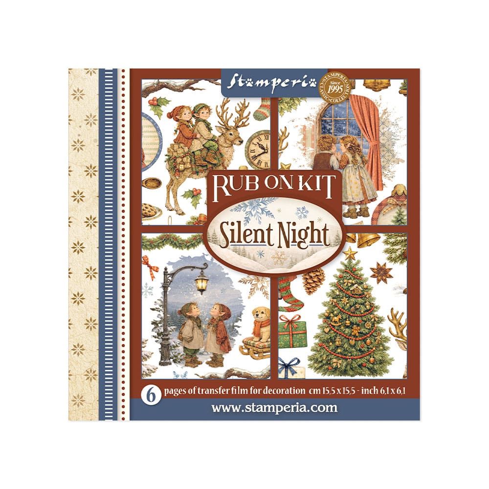 Rub-On Kit 15.5 x 15.5 cm - Silent Night