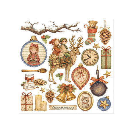 Rub-On Kit 15.5 x 15.5 cm - Silent Night