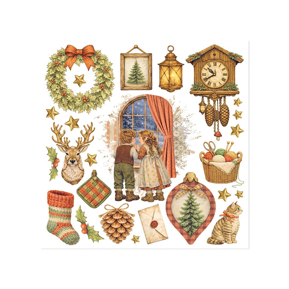 Rub-On Kit 15.5 x 15.5 cm - Silent Night