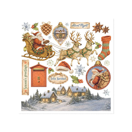 Rub-On Kit 15.5 x 15.5 cm - Silent Night