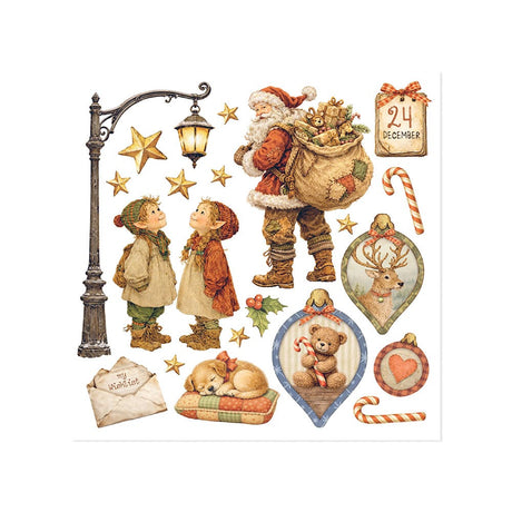 Rub-On Kit 15.5 x 15.5 cm - Silent Night