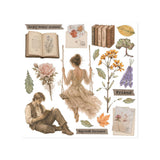 Rub-On Kit 15,5 x 15,5 cm - Flowers and Poems