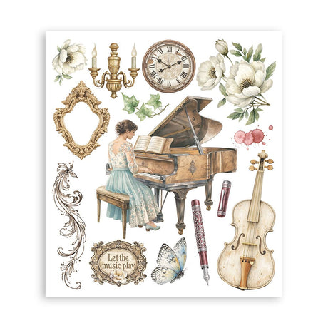 Rub-On Selection 20,5 x 23 cm - Symphony