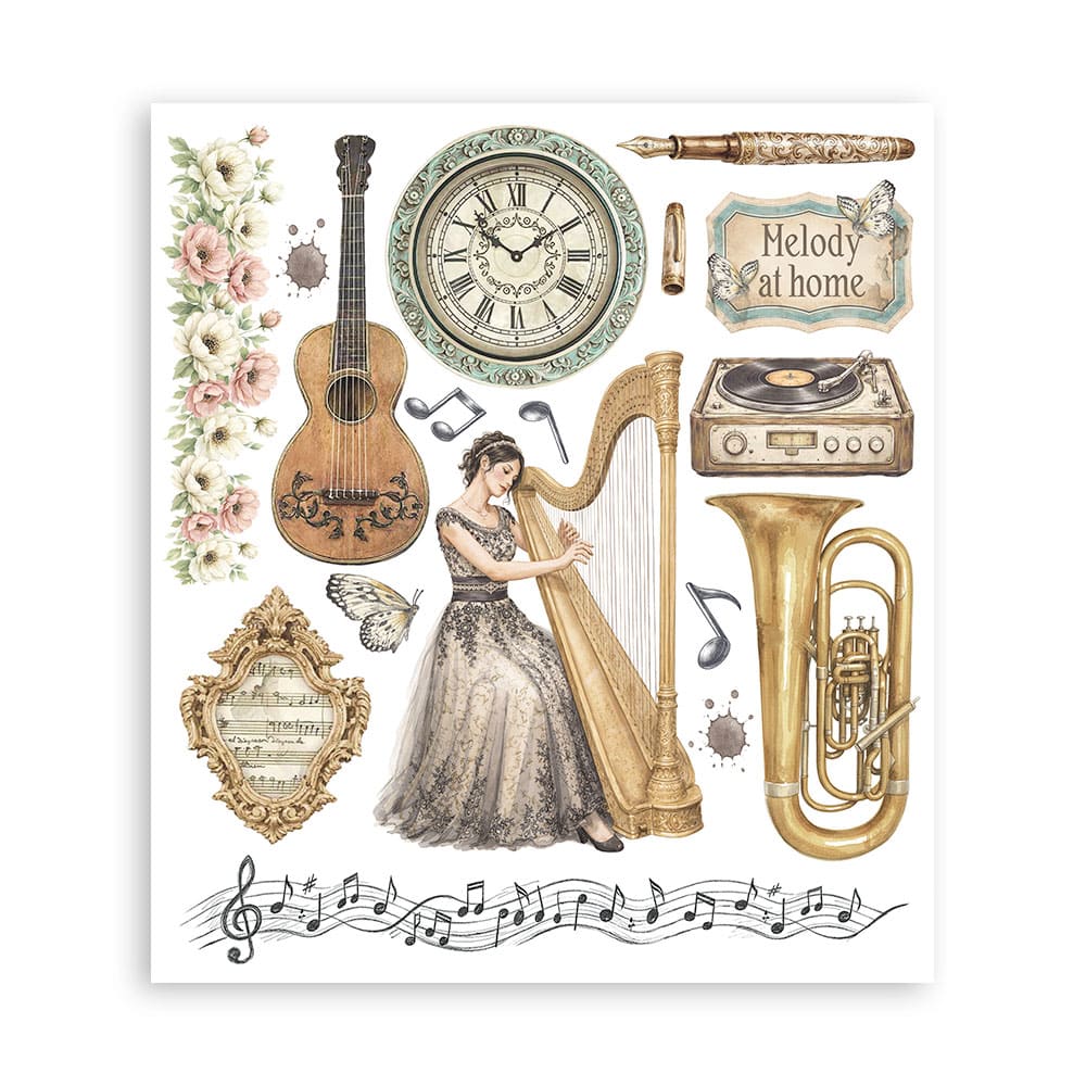 Rub-On Selection 20,5 x 23 cm - Symphony