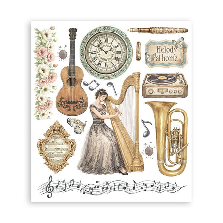 Rub-On Selection 20,5 x 23 cm - Symphony