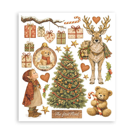 Rub-On Selection 20.5 x 23 cm - Silent Night