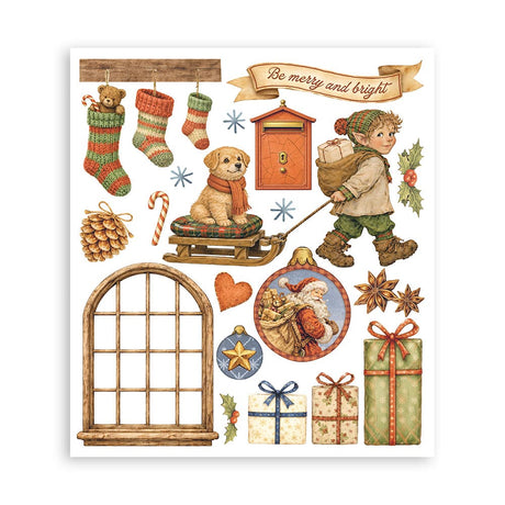 Rub-On Selection 20.5 x 23 cm - Silent Night